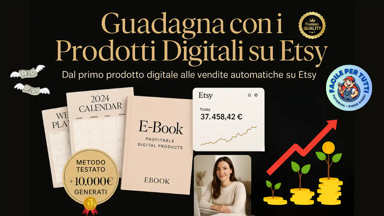 GUADAGNA CON I PRODOTTI DIGITALI